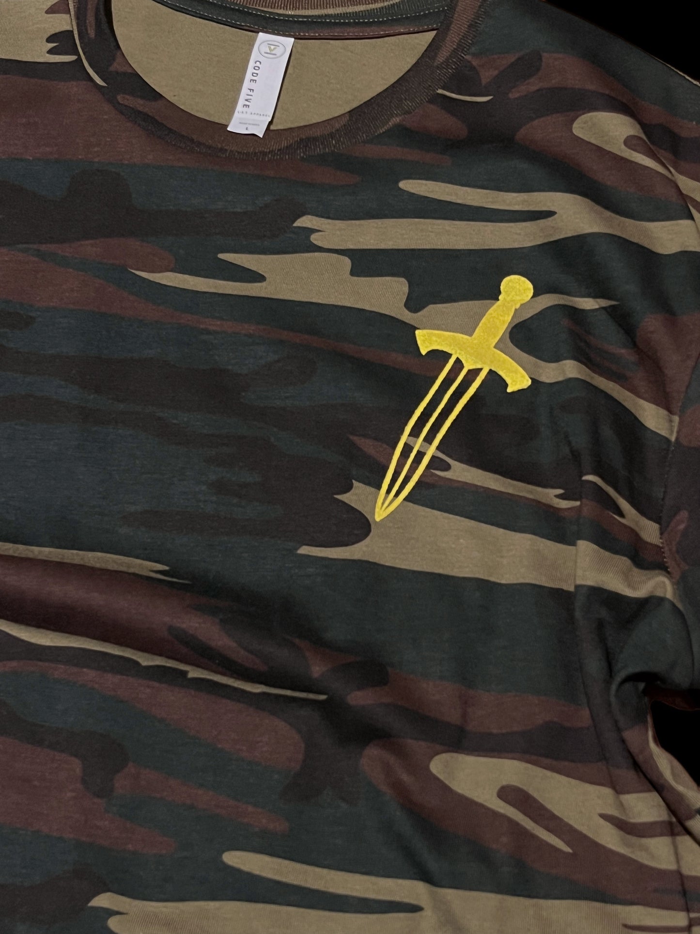 Camo BMTH Knife Tee