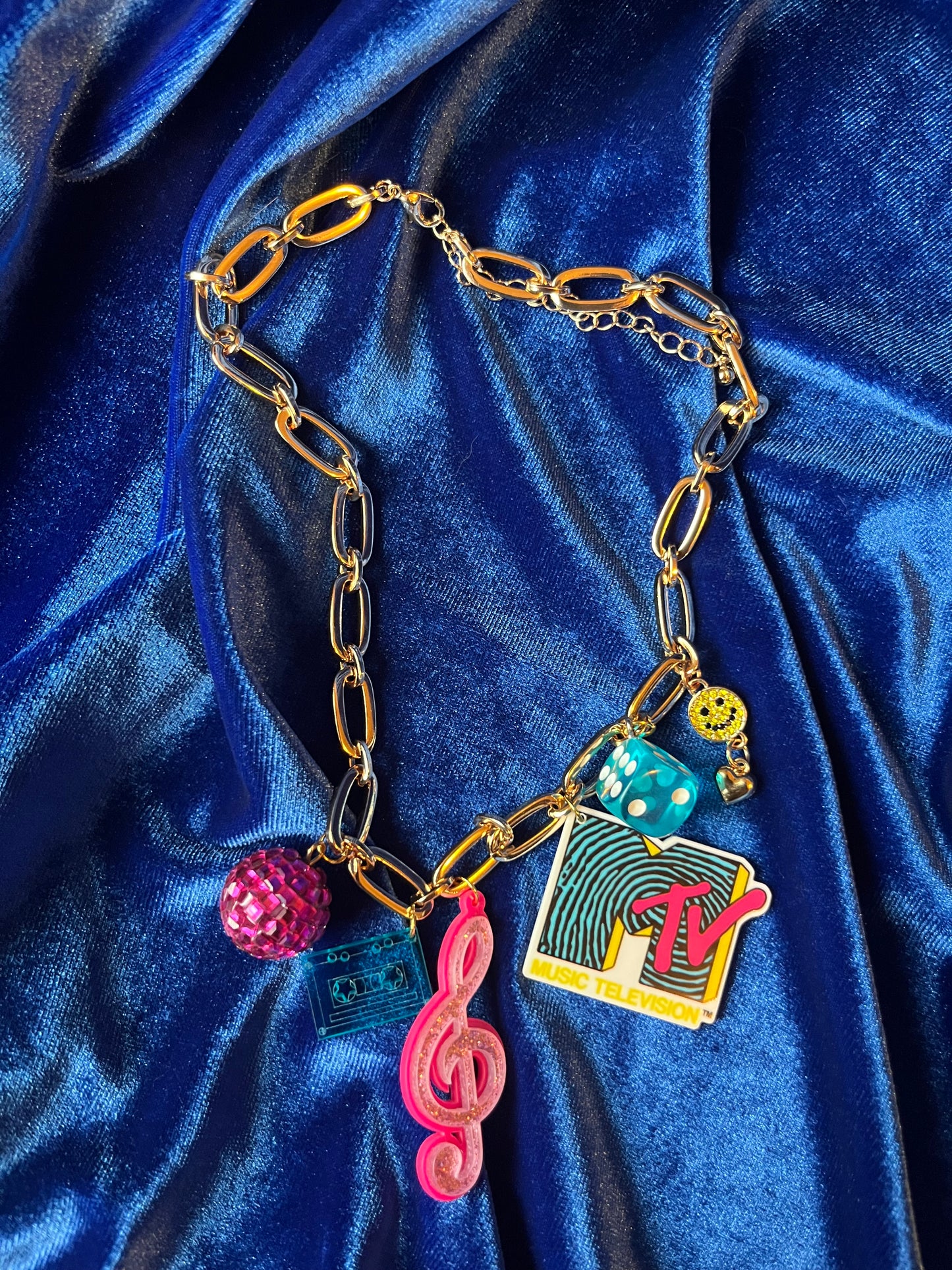 MTV Gold Chunky Necklace