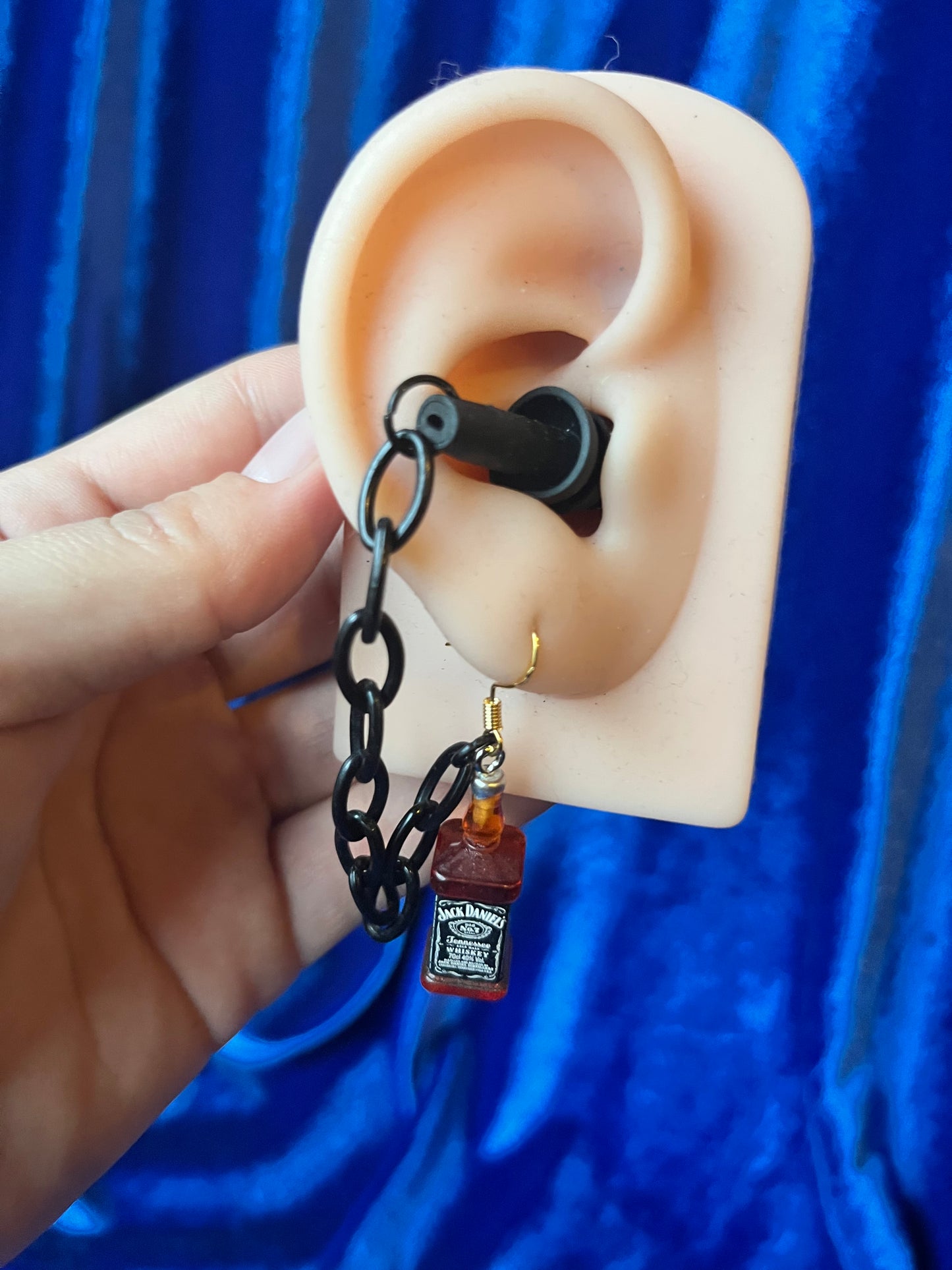 Ear Plug Earrings - Jack Dans Whiskey