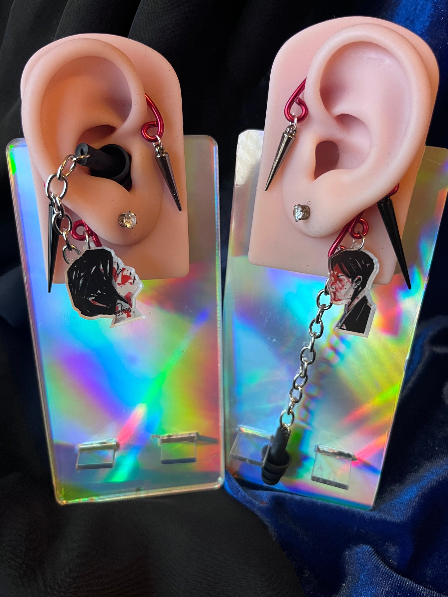 Ear Plug Ear Cuff Set - My Chem