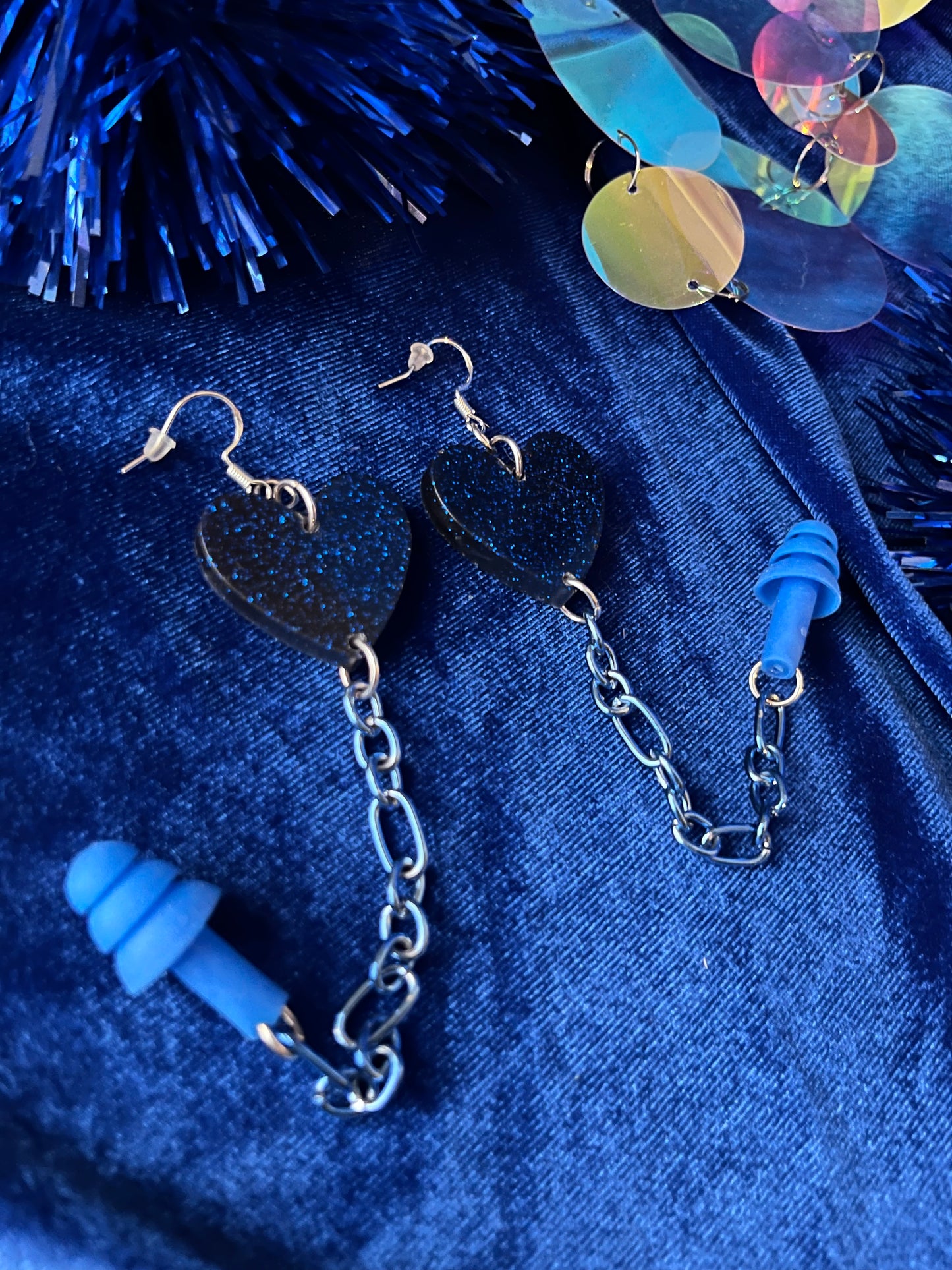 Heart Ear Plug Earrings