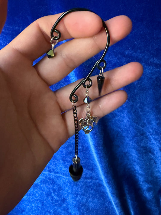 Dragon Set - Silver and Black