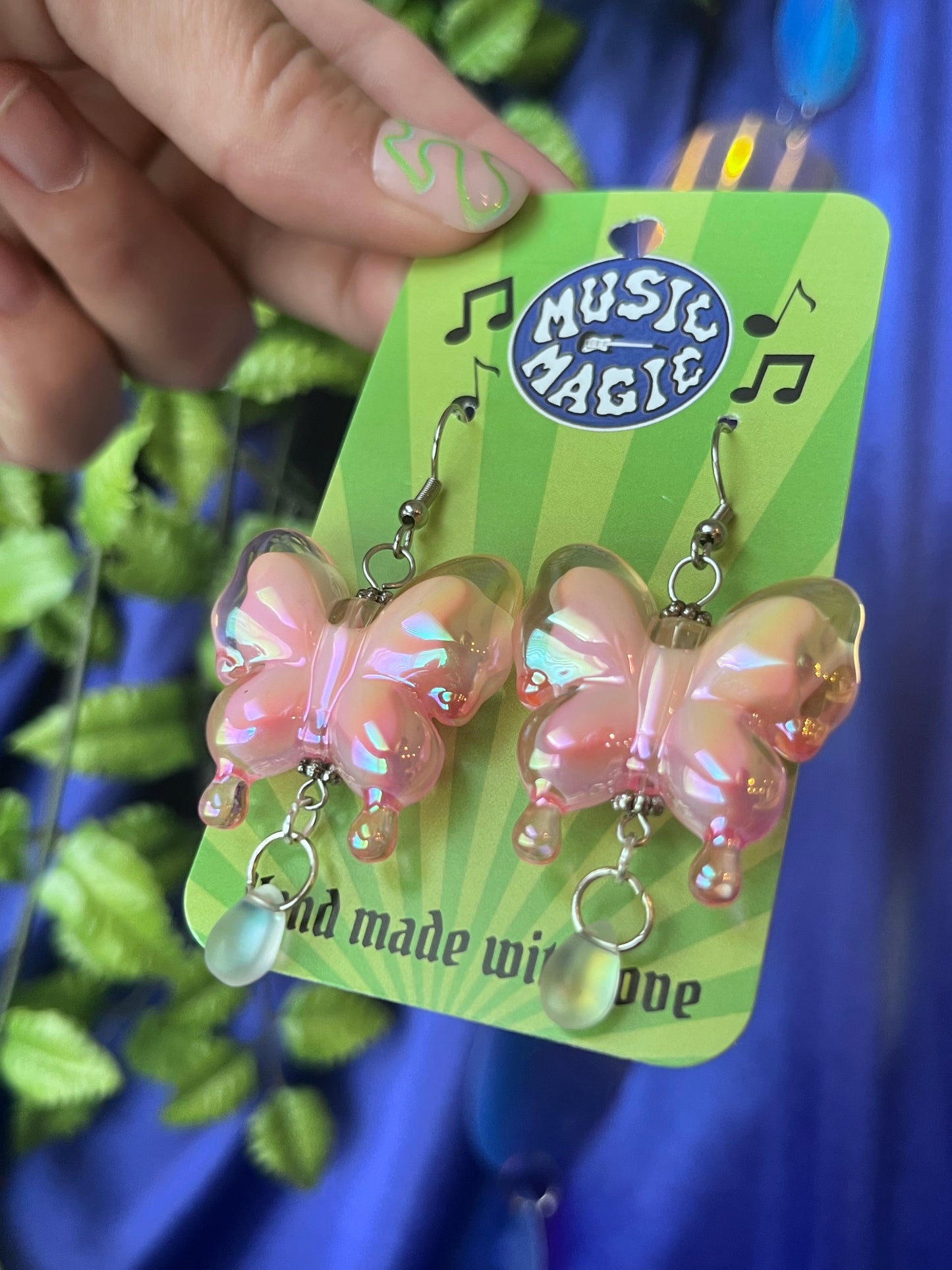 Gradient Butterfly Earrings