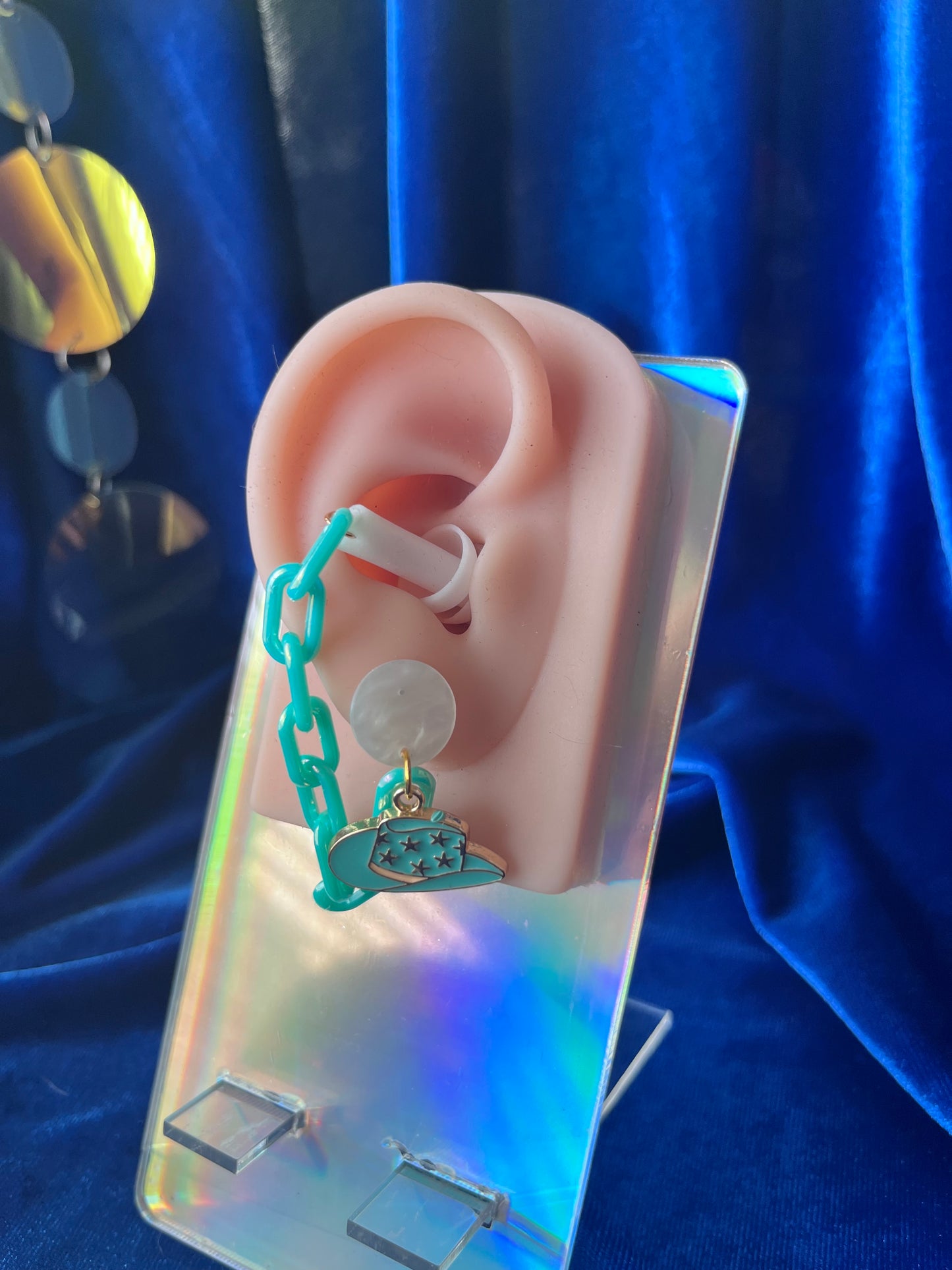 Cowboy Ear Plug Earrings