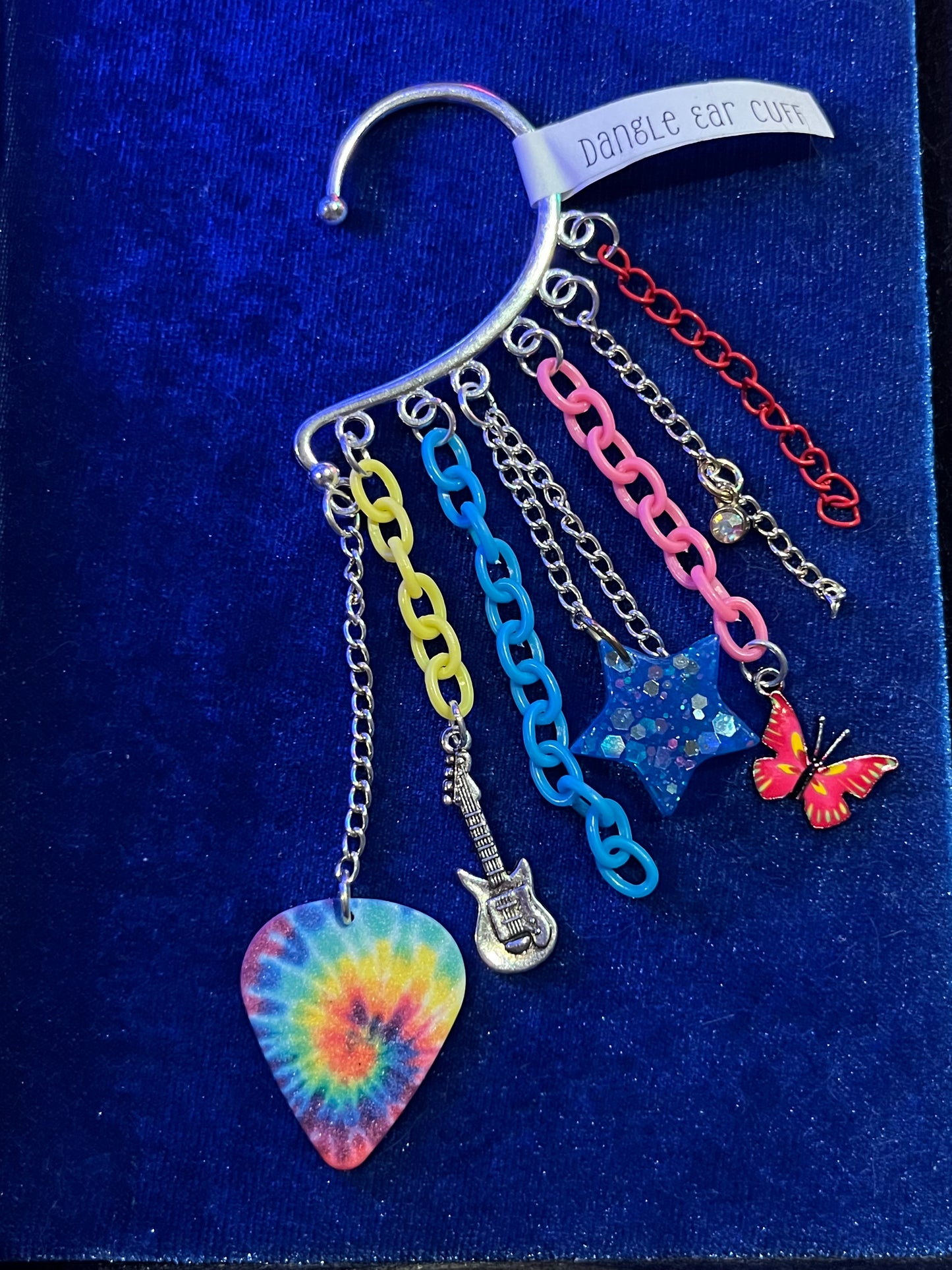 Ear Cuff Single Guitar and Butterfly