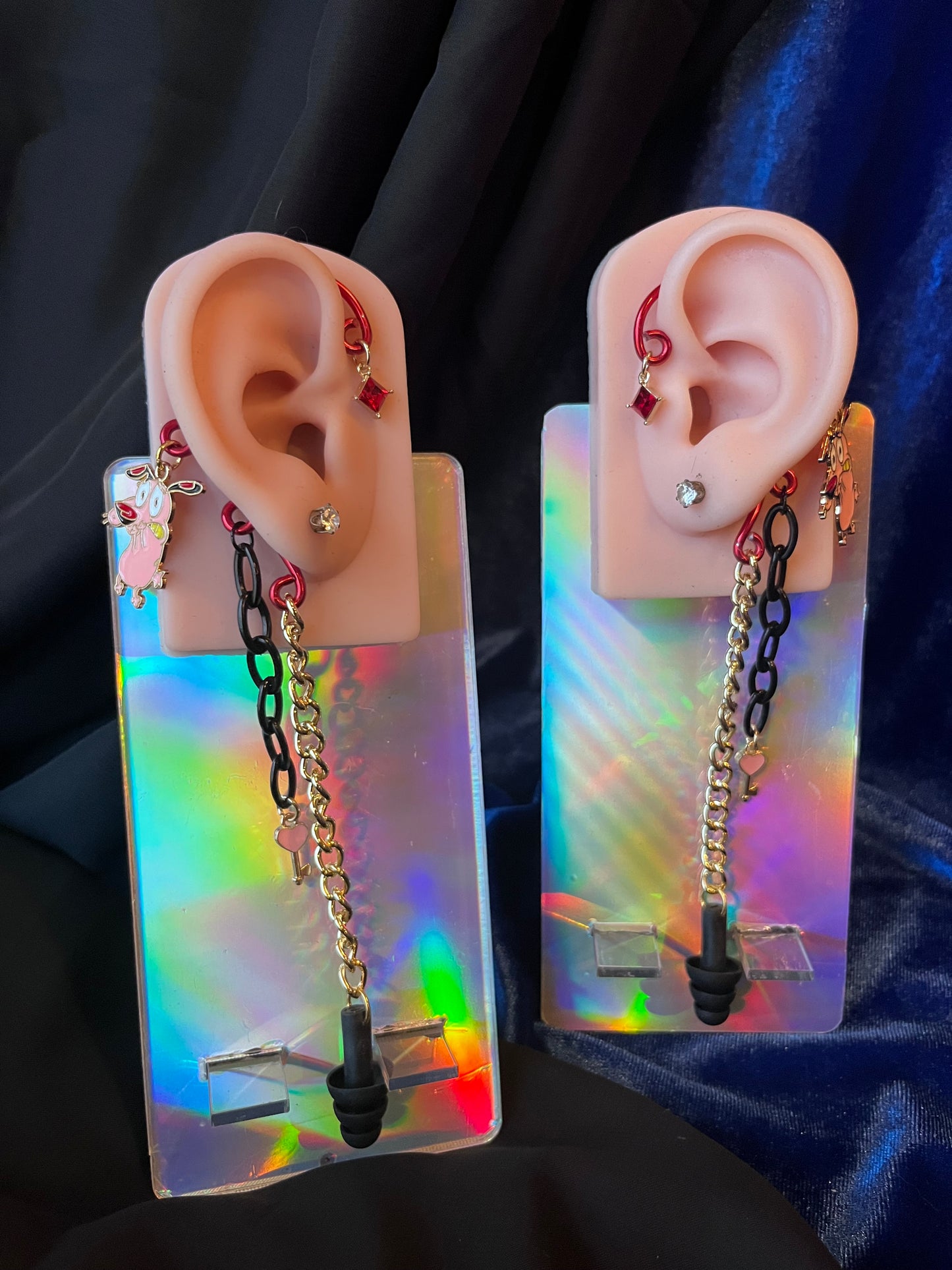 Ear Plug Ear Cuff Set - Courage