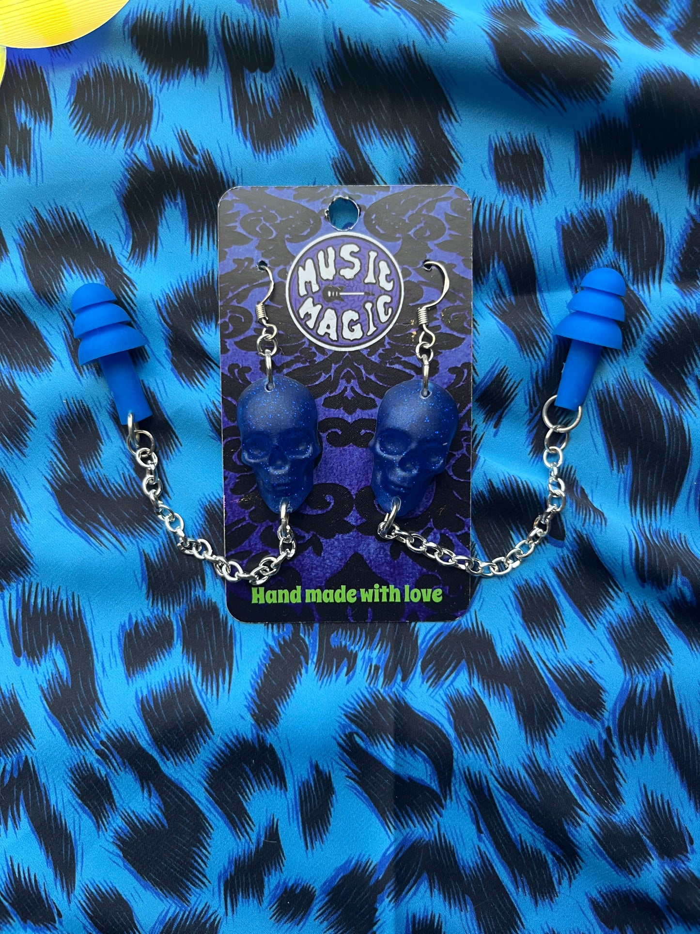 Skull Ear Plug Earrings