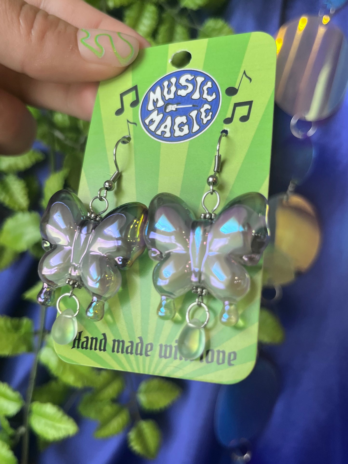 Gradient Butterfly Earrings
