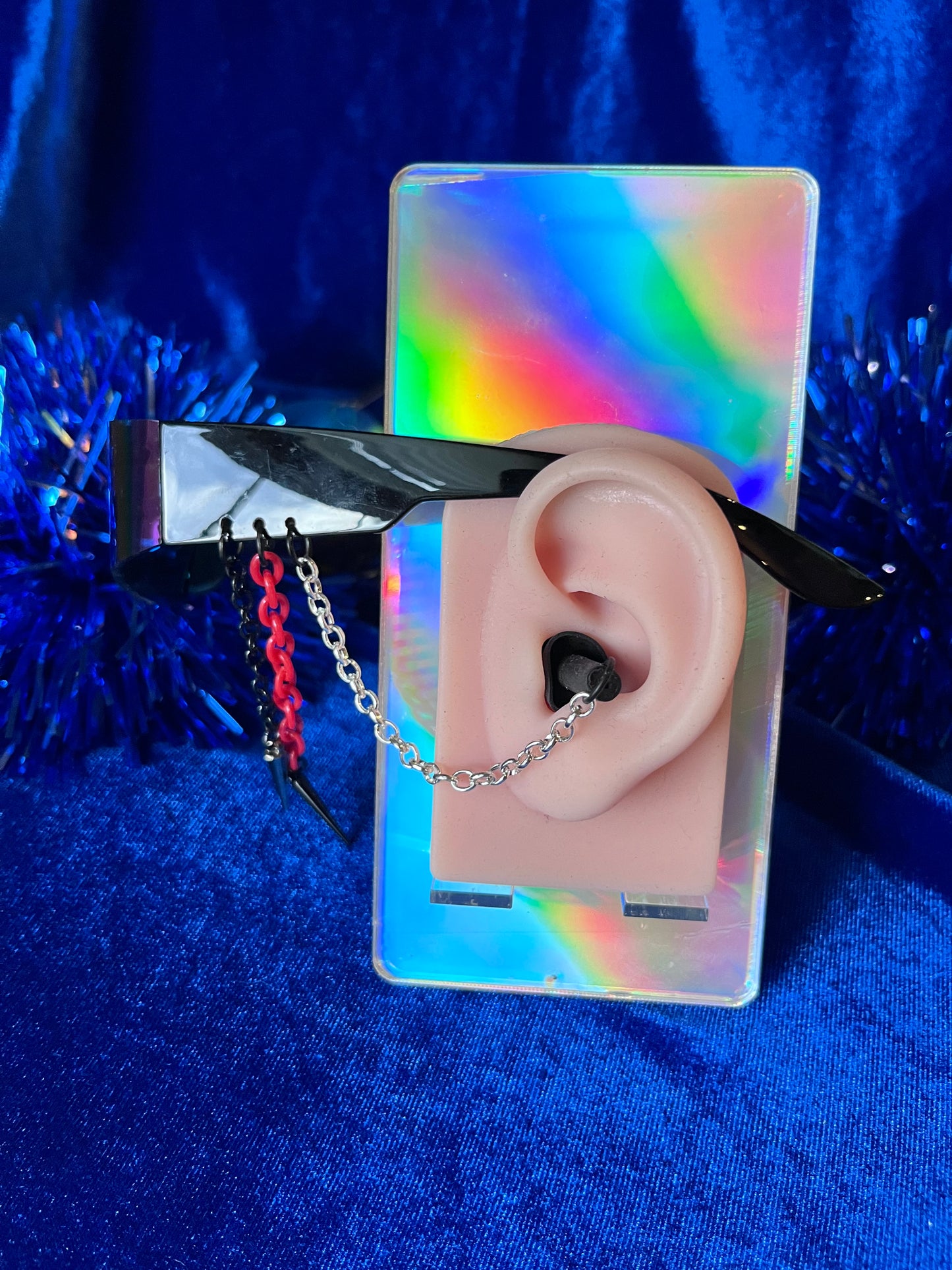 Sunglasses with Ear Plugs- Rainbow Sport