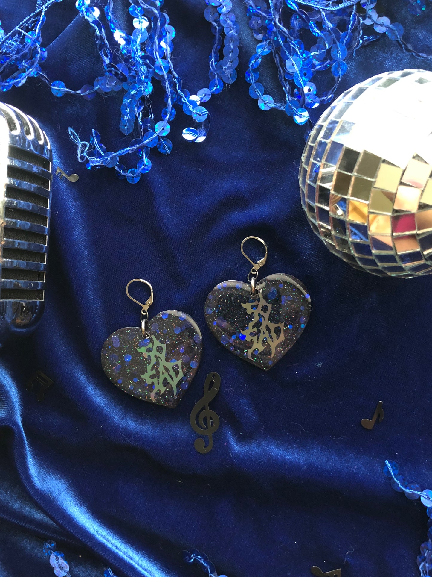 So Sad Heart Earrings