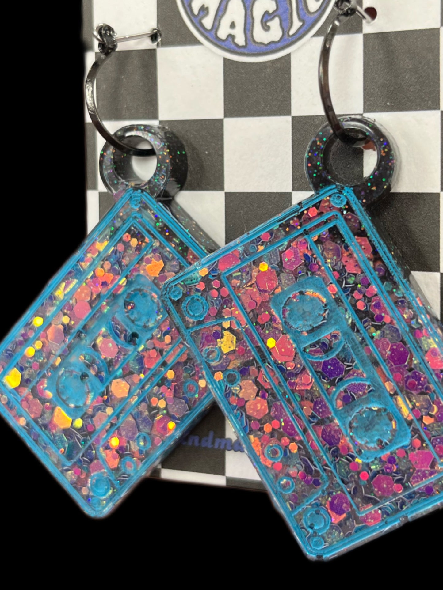 Cassette Tape Earrings