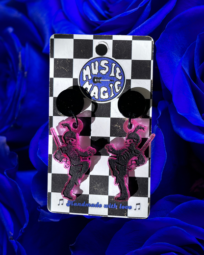 MCR Black Parade Earrings