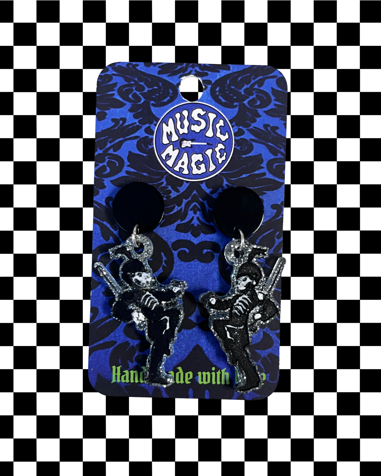 MCR Black Parade Earrings