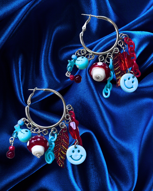 Smiley Shroom Hoops