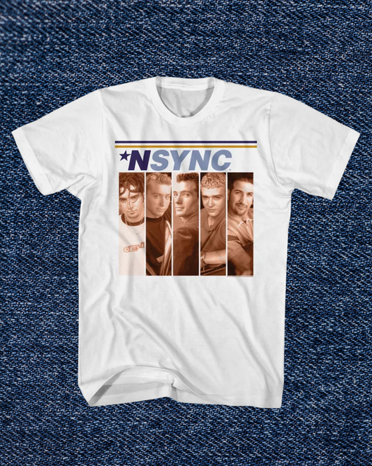 *NSYNC Retro White Tee