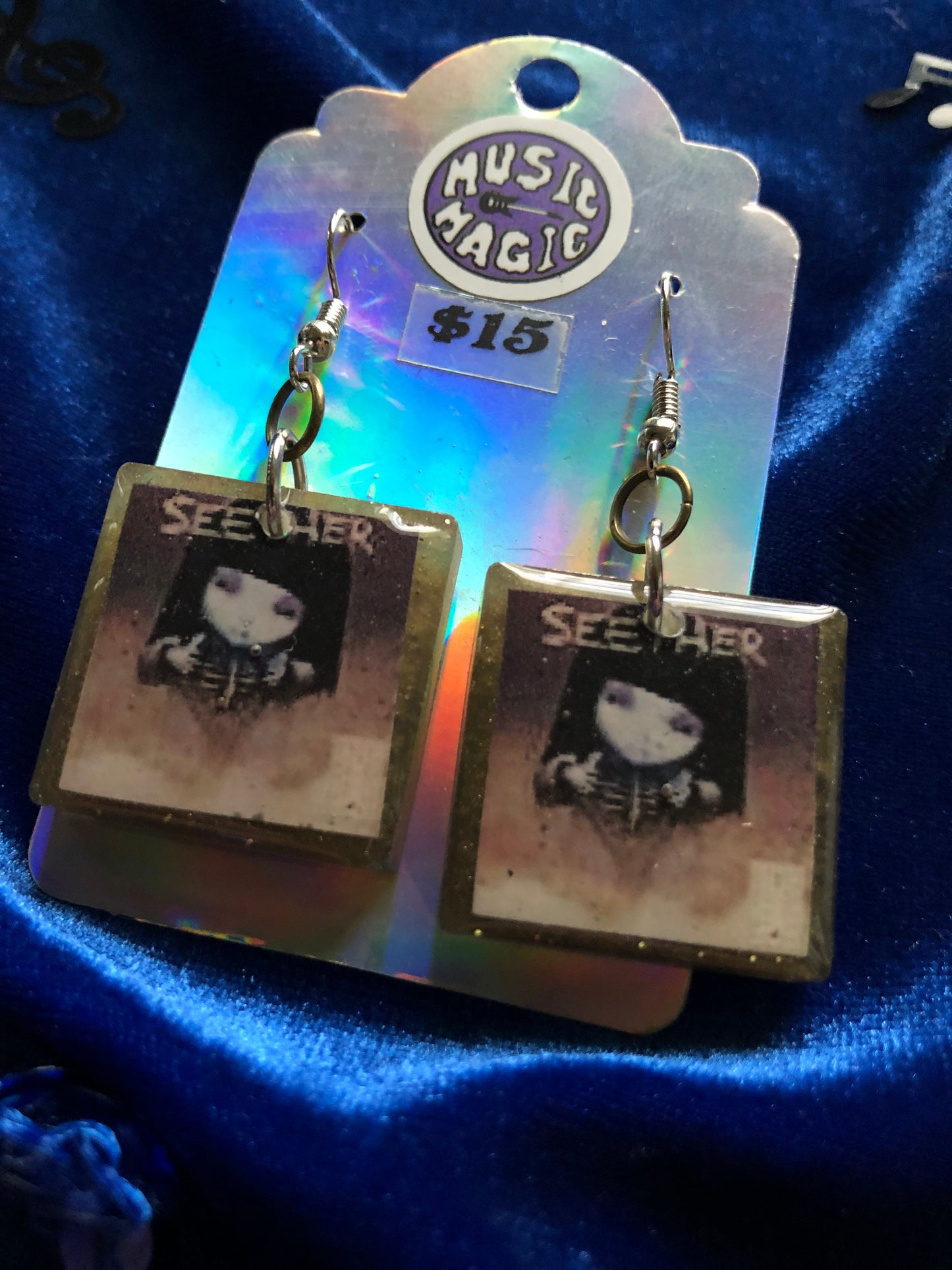 Seether Album Art Inspired Earrings