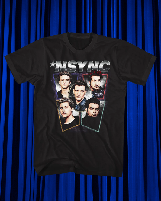 *NSYNC Smolder Group Tee - Black