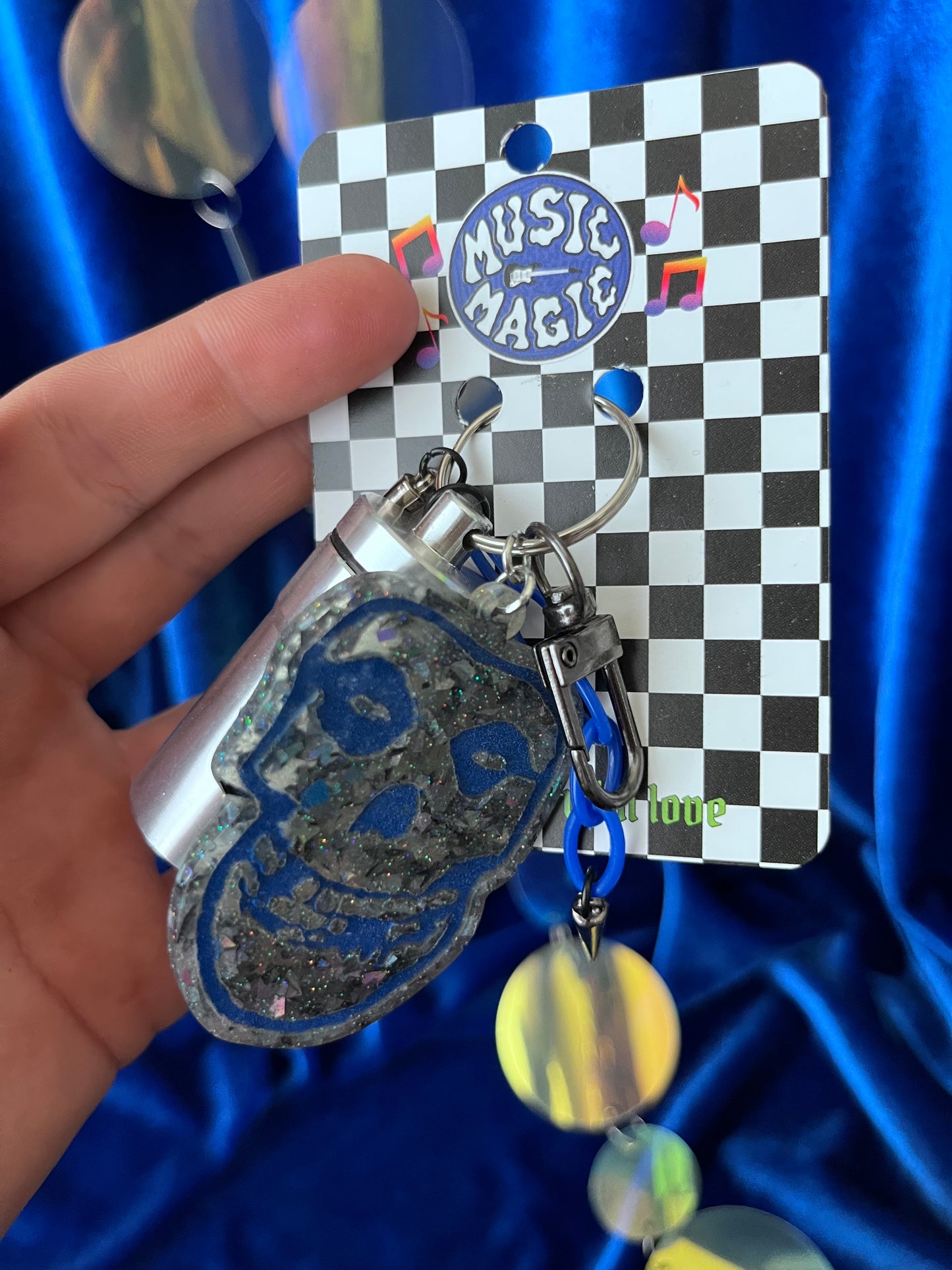 Cannister Keychain - Silver