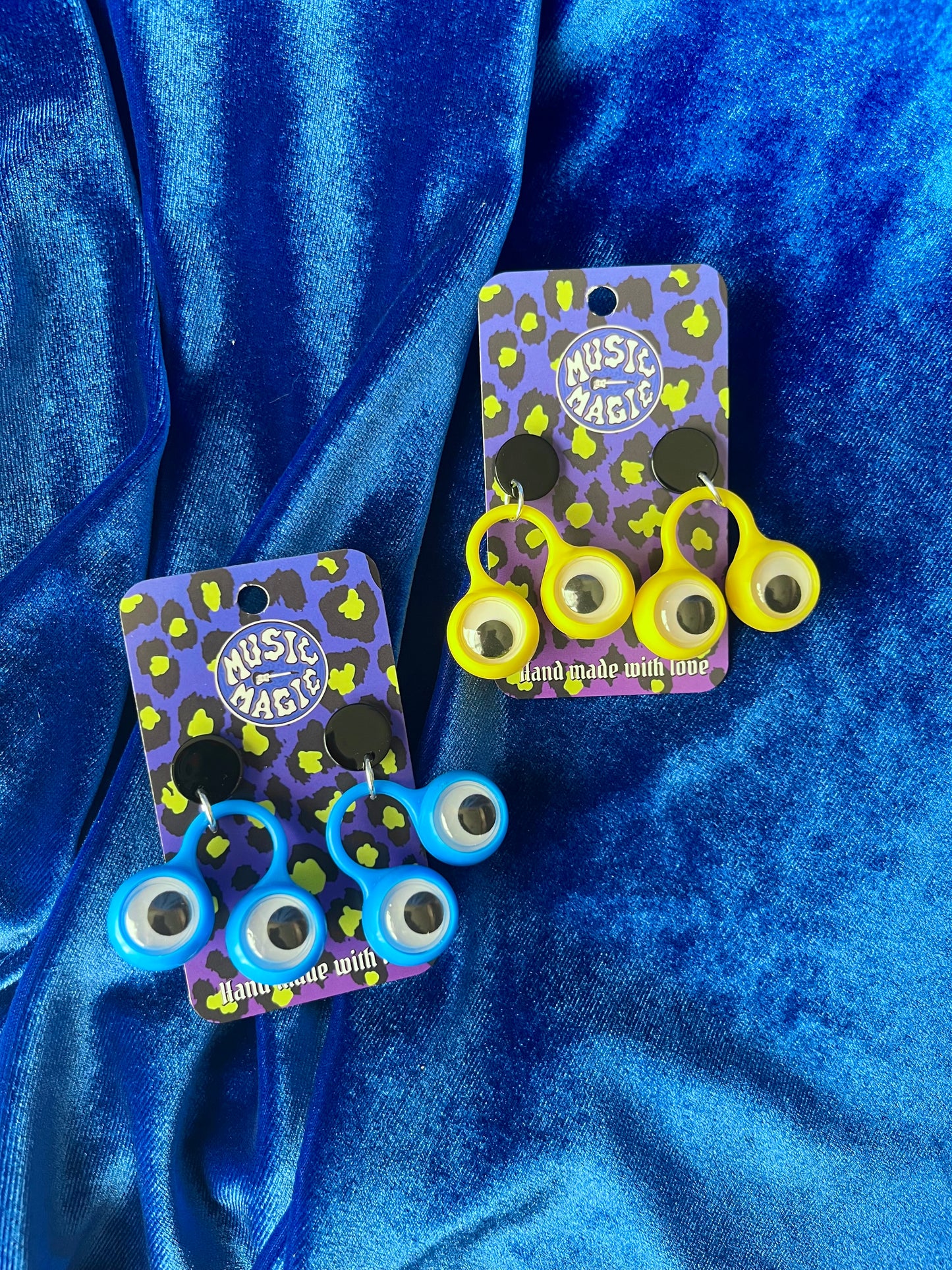 Eye Puppet Earrings