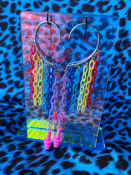 Ear Plug Ear Cuff Set - Pride