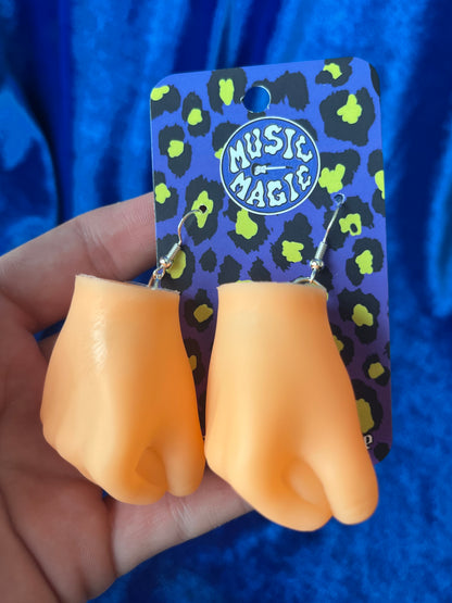 Funky Hand Earrings