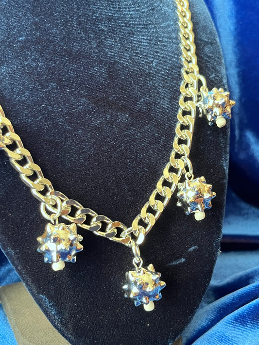 Silver Meteor Necklace