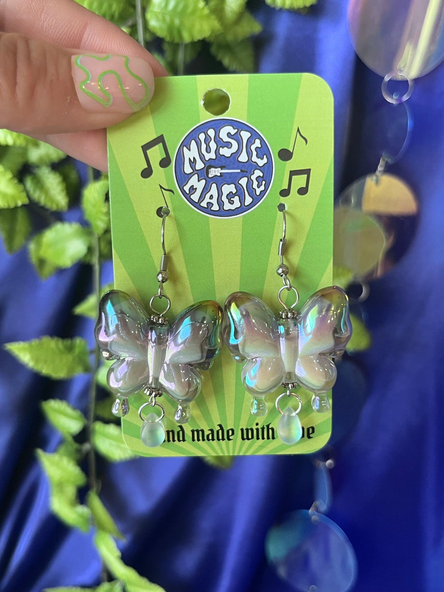 Gradient Butterfly Earrings