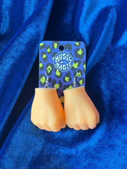 Funky Hand Earrings