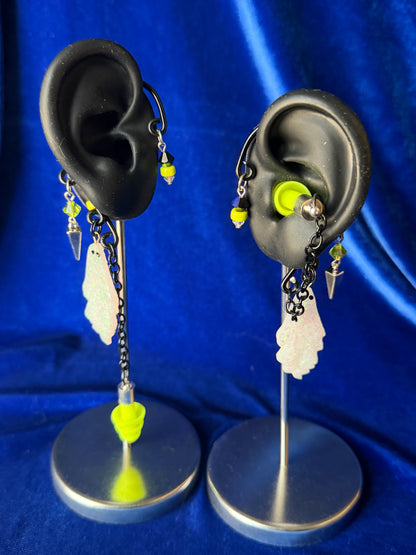 Neon Ghost Set - Lime and Black