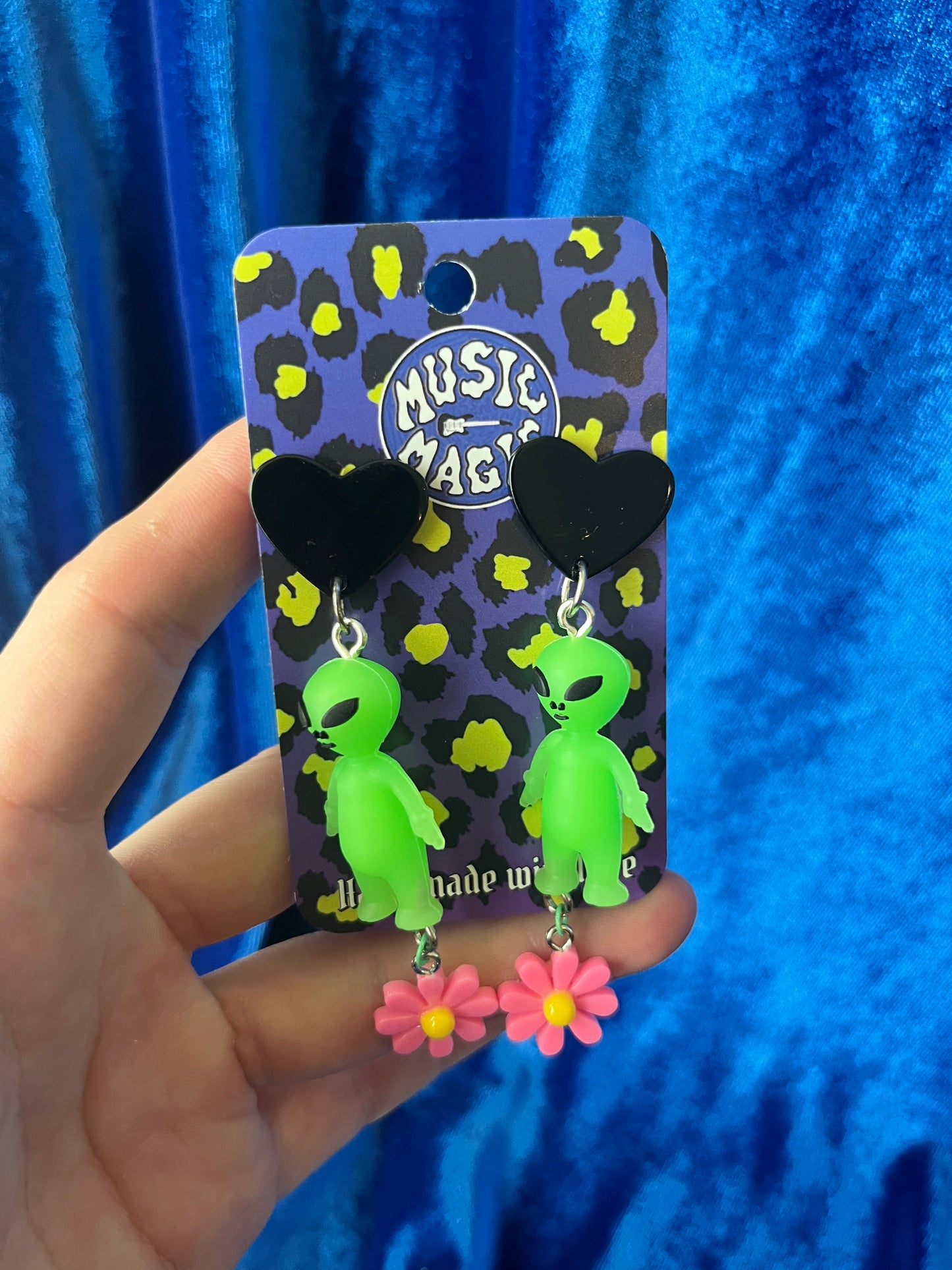 Alien Earrings