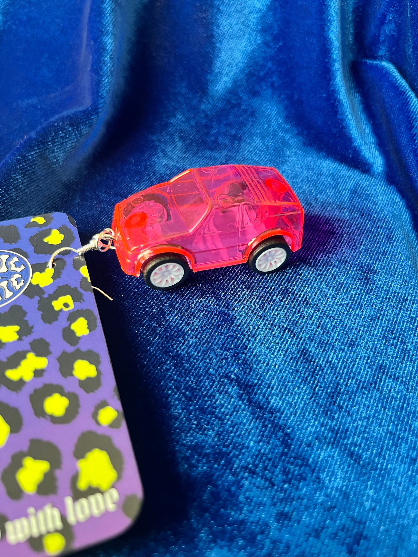 Small Car Earrings