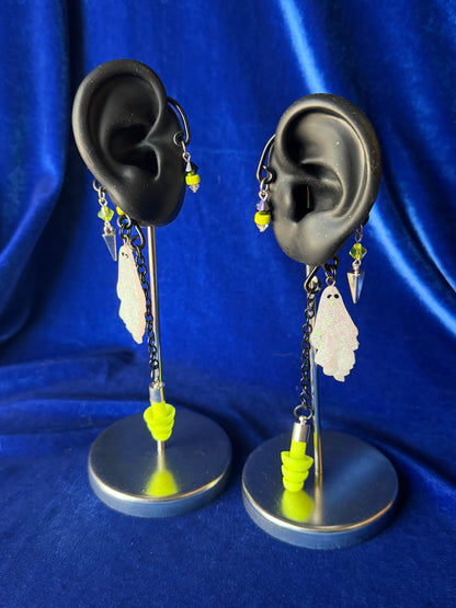 Neon Ghost Set - Lime and Black