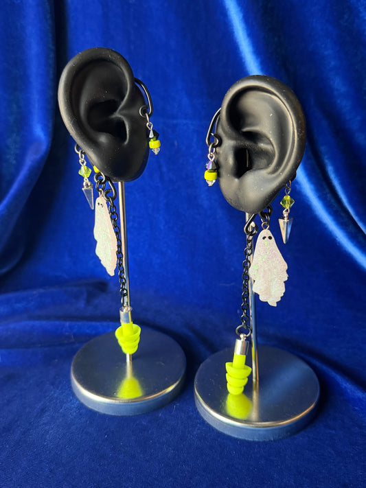 Neon Ghost Set - Lime and Black
