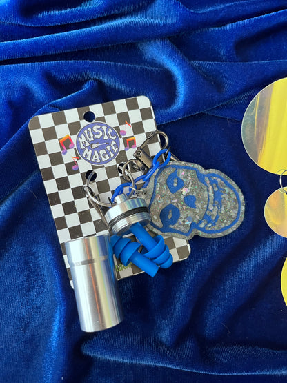 Cannister Keychain - Silver