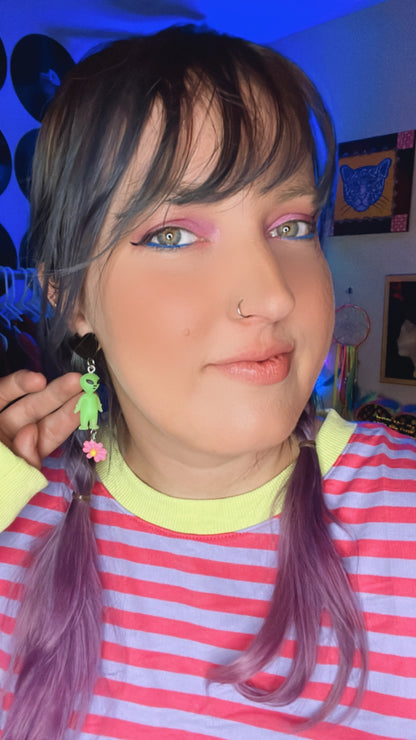 Alien Earrings