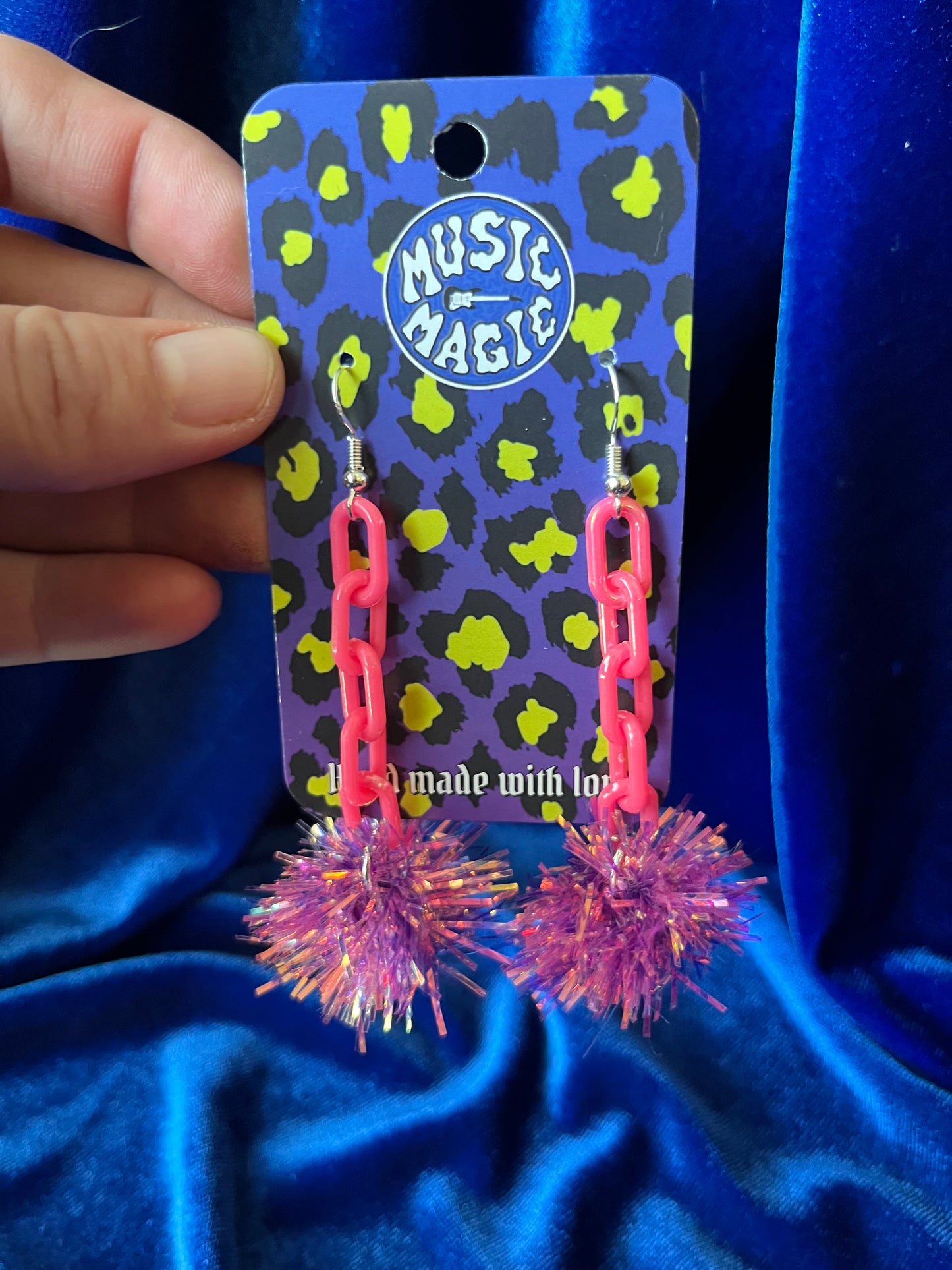 Electro Puff Earrings