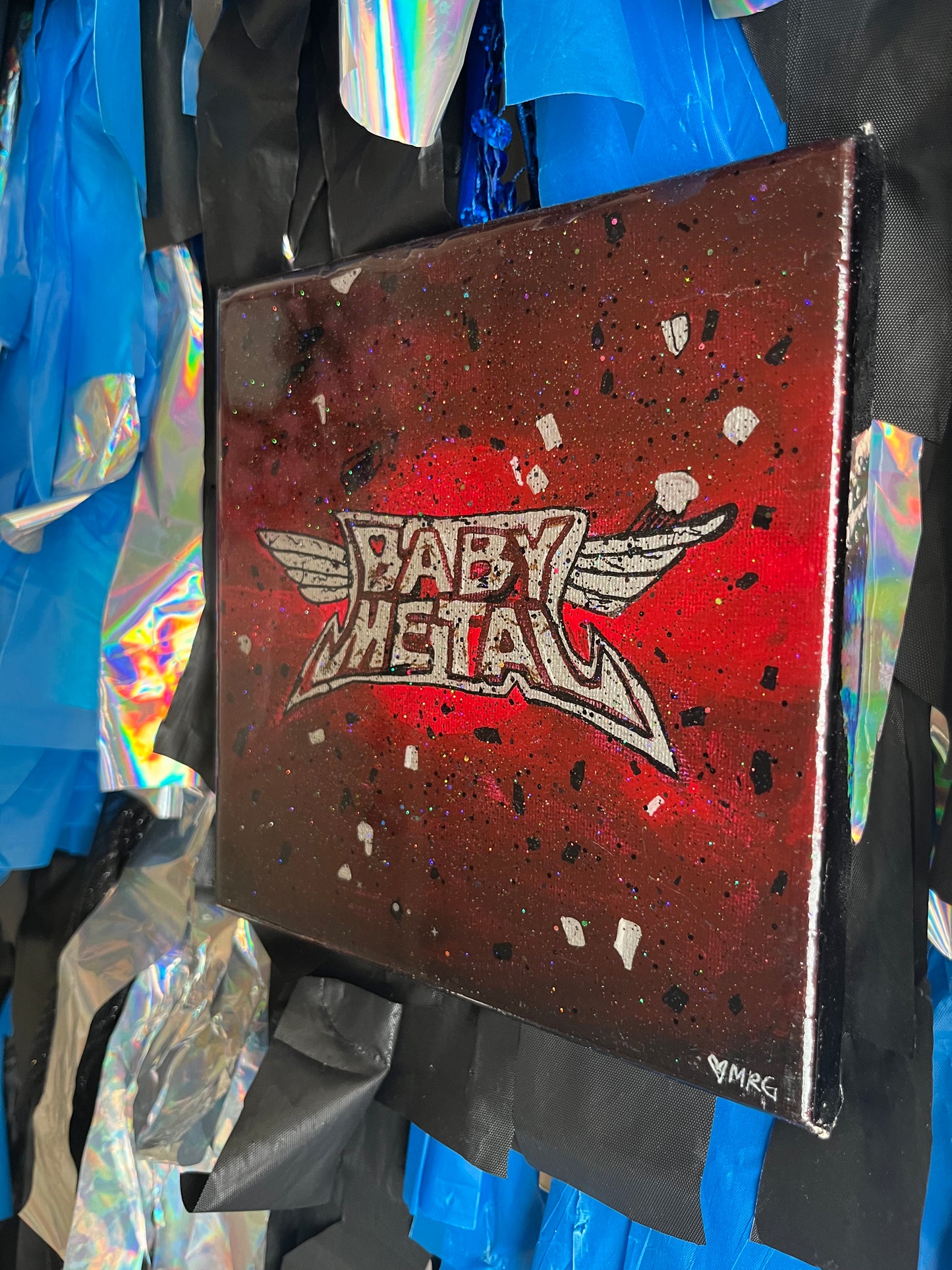 BABYMETAL Inspired Hand Painted Wall Art