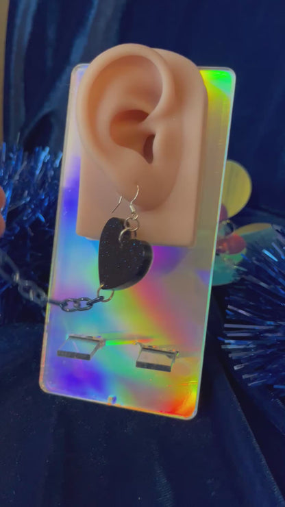 Heart Ear Plug Earrings